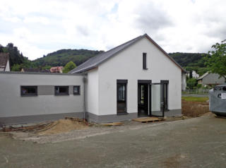 Neuer Anbau Dorfladen - Baustelle 2014